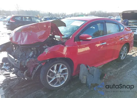 2015 Nissan Sentra Sr z USA, uszkodzony, nr VIN 3N1AB7AP7FY219347